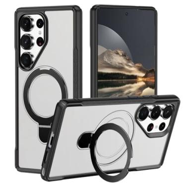 Imagem de YOGISU Capa de lente de metal luxuosa com suporte para lente para Galaxy A55 5G, capa traseira à prova de choque (para Galaxy A55 5G/5)