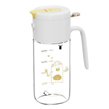 Imagem de Frasco de spray de óleo, garrafa de azeite de oliva | Recipiente de condimentos de vidro de 550 ml, utensílios de cozinha para assar, grelhar e acampar