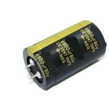 Imagem de 80v6800uf 80v capacitor de filtro de potência amplificador ouro preto 30x50