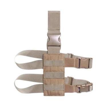 Imagem de Coldre De Perna Ajustável Universal MOLLE Para Caça E Paintball - NONE
