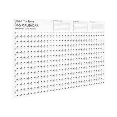 Imagem de Calendário De Parede 2026: Planejador Diário E Semanal Anual De 365 Di