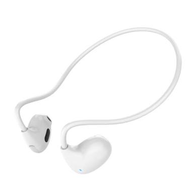 Imagem de Fones de ouvido sem fio Neckband Bluetooth Open Ear Headphones brancos