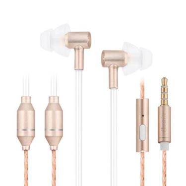 Imagem de Fones de ouvido Air Tube ibrain EMF Free Airtube Earbuds Gold