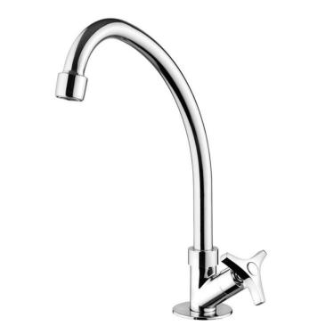 Imagem de Torneira de Mesa para Cozinha com Bica Móvel 1167 C30 Cromada Lorenzetti