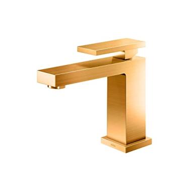 Imagem de Torneira Docol New Edge 925072 de Bancada Ouro Escovado