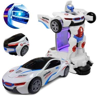 Imagem de Brinquedo Lamborguini Policial Robo Com Led E Som + - Carro Policial
