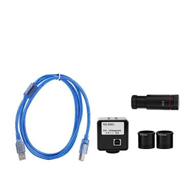 Imagem de Câmera Digital USB2.0 de 5MP Com Sensor CMOS de Matriz Grande para Tirar Fotos do Microscópio e Gravação de Vídeo, Inspeção Industrial