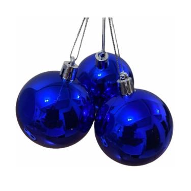 Imagem de Bola 7 Cm Azul Tubo Global 9 Und P10074