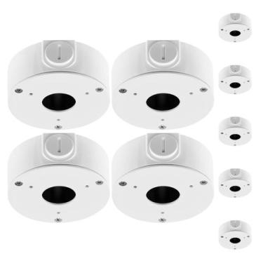 Imagem de Kit 4 Caixa de Passagem VBOX 3000 B Intelbras com Acabamento Profissio