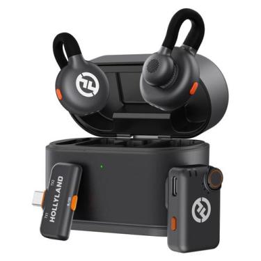 Imagem de Microfone Sem Fio Duplo Hollyland Lark M2s Mini Combo