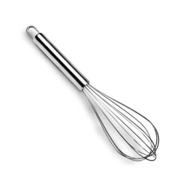 Imagem de Batedor De Ovos Fouet 10" Em Aço Inox 25 Cm - Ke Home