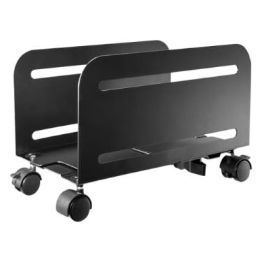 Imagem de SUPORTE PARA CPU AJUSTÁVEL COM RODÍZIO FEITO EM AÇO - MODELO PLMSC02 - PCYES