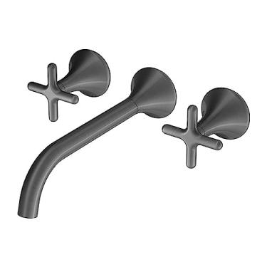 Imagem de Torneira Misturador Docol Liss 922770 de Parede Grafite Escovado