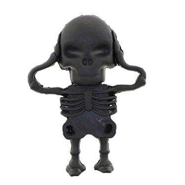 Imagem de Caneta modelo esqueleto preto de 32 GB PenDrive Pen Drive USB Pen Drive USB Memory Stick USB Flash Disk USB Stick Flash Card Thumb Drive