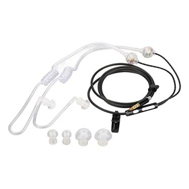 Imagem de Uadiation e HeahoneBinaural Tube Earbud.5mm Tube HeadsetEarpho, Tube Earbuds ômic Radiation e Noise Reduction Fone de Ouvido Binaural Portátil de 3,5 Mm para Laptop e Tablet