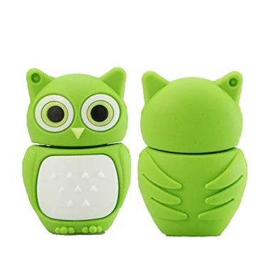Imagem de Pen Drive USB modelo coruja 64GB Pen Drive USB 3.0 Flash Drive USB 3.0 Stick USB 3.0 (verde)