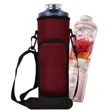 Imagem de Bolsa de armazenamento portátil para liquidificador Ninja Blast Max, liquidificador portátil com alça de ombro e bolso acessório para Ninja Blast Max BC251NV/BC251GY/BC251MT/BC251PK/BC251LD