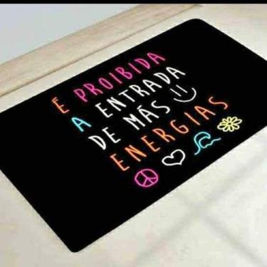 Imagem de Tapete Porta Capacho Personalizado 60x40 - Emborrachado - JGC COMERCIA