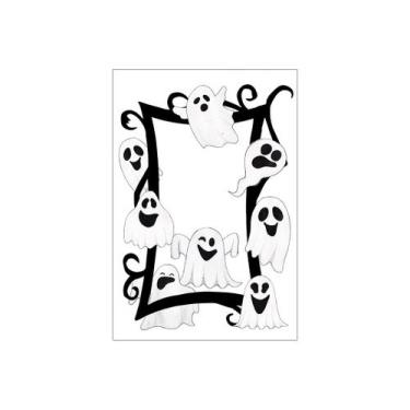 Imagem de Painel De Festa Vertical 1,50 x 2,20 - Halloween Fantasminhas Cute Pre