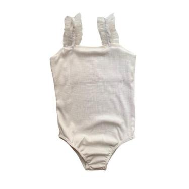 Imagem de Saia Infantil Malha Crepe Cinto Embutido Fivela Coração Luxo - Kamora 