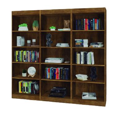Imagem de Estante Livreiro Multiuso 12 prateleiras 1,71m Office Jequitiba J&A