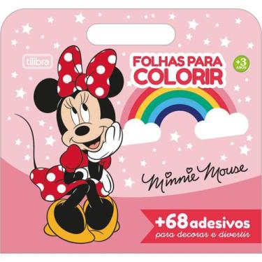 Imagem de Folhas de Atividades Maleta Minnie 8 Folhas, Único