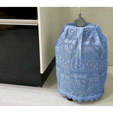 Imagem de Capa para Botijão de Gás em Renda JCM (AZUL)