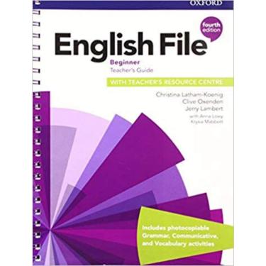 Imagem de English File Beginner Teachers Guide With Teachers Resource Centre   4Th Ed