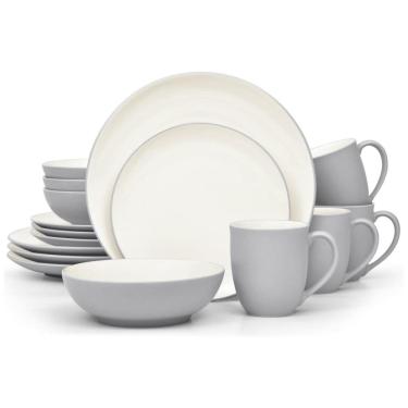 Imagem de Aparelho de Jantar para Todas as Ocasiões com 16 Peças, Formato Redondo e Material de C...