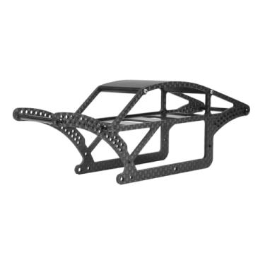 Imagem de 1/18 TRX4M Carbon Fiber Comp Body Chassis Kit for RC Rock Crawler Car TRX4-M Defender Bronco Upgrade