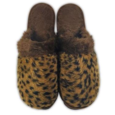 Imagem de Pantufa Chinelos de Pelúcia Masculino  Feminina  Confortável  CÓD 20 -