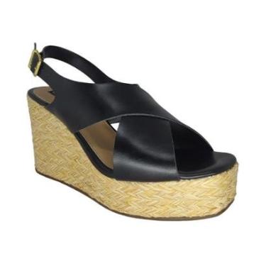 Imagem de Sandália Feminina Villa Rosa Anabela-Feminino