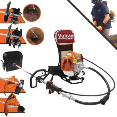 Imagem de Máquina de Cortar Grama Á Gasolina Costal Vulcan VRC430 43cc 1,7hp Alt