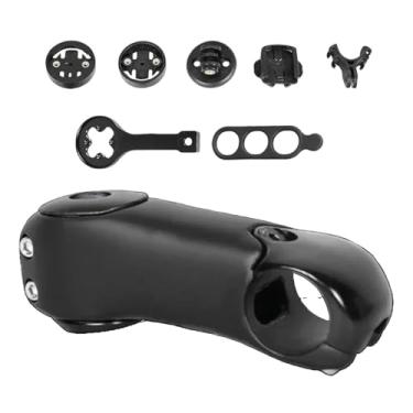 Imagem de Mesa de Bicicleta T1000 em Fibra de Carbono para MTB/Bicicleta de Estrada com Ajuste de 3 Graus e Suporte para Ciclocomputador - Acessórios para Bicicleta(90mm)