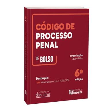Imagem de Código de Processo Penal - CPP de Bolso - 2024 6ª Edição