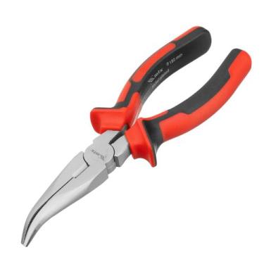 Imagem de Alicate bico meia cana curvo nickel 7pol 180mm 1pc mtx