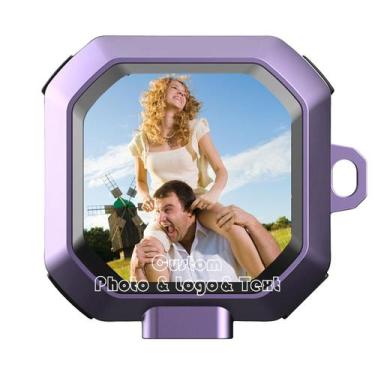 Imagem de Capa blindada personalizada Lalatify para Galaxy Buds Pro/Buds2 Purple