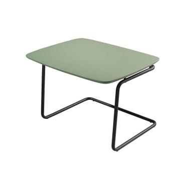 Imagem de Mesa de Centro Kairos Retangular Tampo MDF Estrutura Aço 54cm Verde Lar Flex Móveis