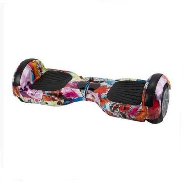 Imagem de Skate Elétrico Hoverboard Bluetooth Smart Balance  6,5" Pol, Peixes, F