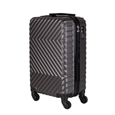 Imagem de Mala de Bordo em ABS Com 4 Rodas 360 - Roncalli Denver (Grafite)