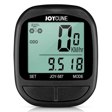 Imagem de Hosioe Bicicleta Computador Bicicleta Velocímetro com Fio à Prova D 'Água e Cronômetro Odômetro Ciclo Computador com Tela LED para Ciclismo ao Ar Livre