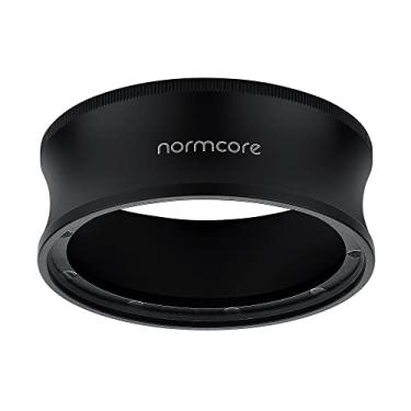 Imagem de Normcore Funil de dosagem magnético de 54 mm V2, anel dosador de café expresso, alumínio anodizado de 28 mm com 9 ímãs de neodímio serve para filtro portátil Breville de 54 mm, preto