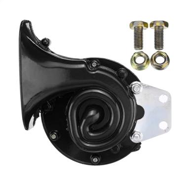 Imagem de Buzina de ar super alta 12 V 250 dB metal elétrico buzina de touro super alto som universal para carro motocicleta trem buzinas kit