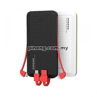 Imagem de Carregador Portátil Pineng PN-957 Preto 3 Saídas 10000mAh USB