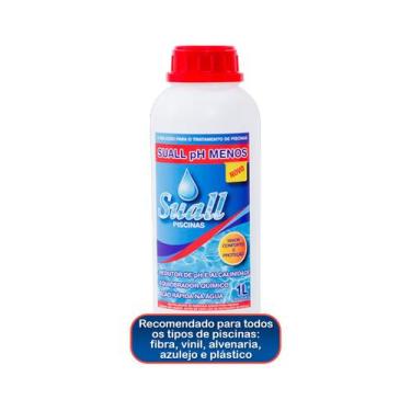 Imagem de Redutor de Ph Para Piscina pH Menos Limpeza de Água Suall 1 Litro