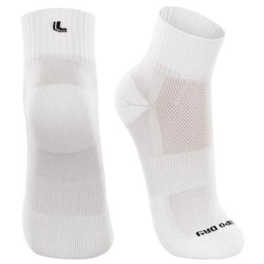 Imagem de Meia Lupo Sport Performance Cano Médio 3360-002, Branco, 37-40