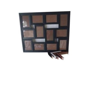 Imagem de moldura caixa com 12 fotos 10x15  com acetato - arte Giovanna, 250g, 3