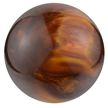 Imagem de Padaodao Manípulo de mudança de engrenagem de resina alavanca redonda alavanca de câmbio para a maioria dos veículos de transmissões manuais SUV caminhões carros, marrom dégradé