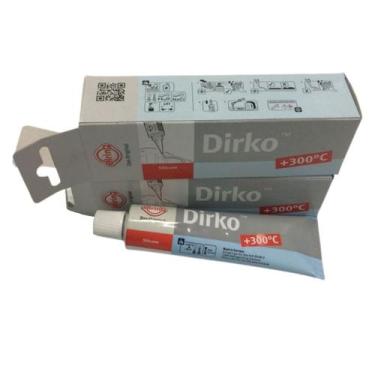 Imagem de Cola Silicone Dirko Alta Temperatura P/ Motores 70ML +300 ºC