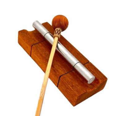 Imagem de Sino Pin De Mesa Pequeno Meditação Feng Shui - 10,5cm - Equilíbrio Ped